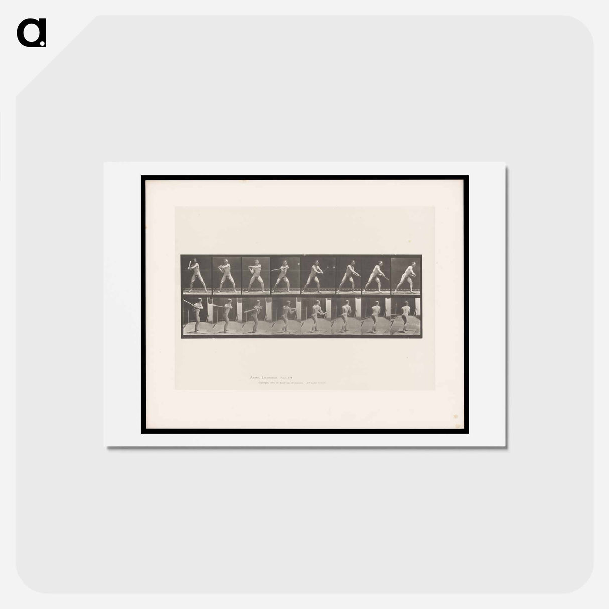 アートポストカード-Baseball Swing
- エドワード マイブリッジ Postcard.