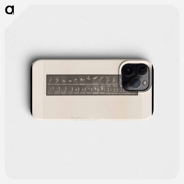 Leaping Somersault
 - エドワード マイブリッジ Phone Case.