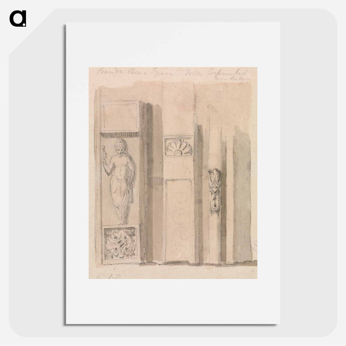 アートポスター-Architectural Study
- イェール大学アートギャラリー Poster.