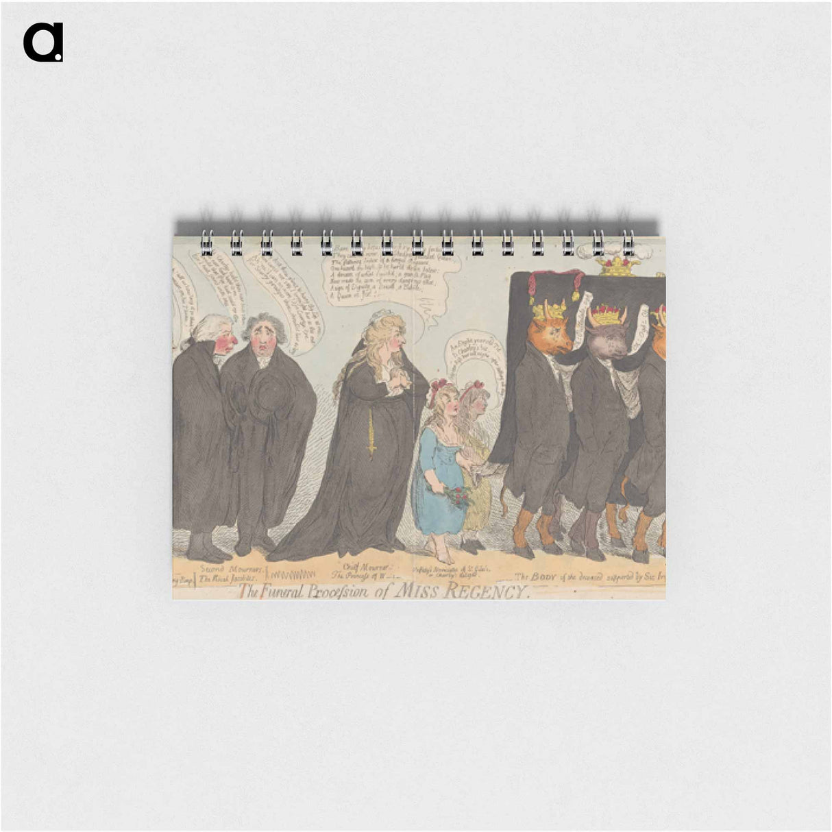 アートメモ帳-The Funeral Procession of Miss Regency
- イェール大学アートギャラリー Memo.