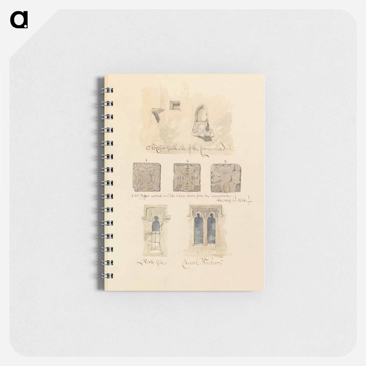 アートメモ帳-Oare Church, Architectural Details
- イェール大学アートギャラリー Memo.