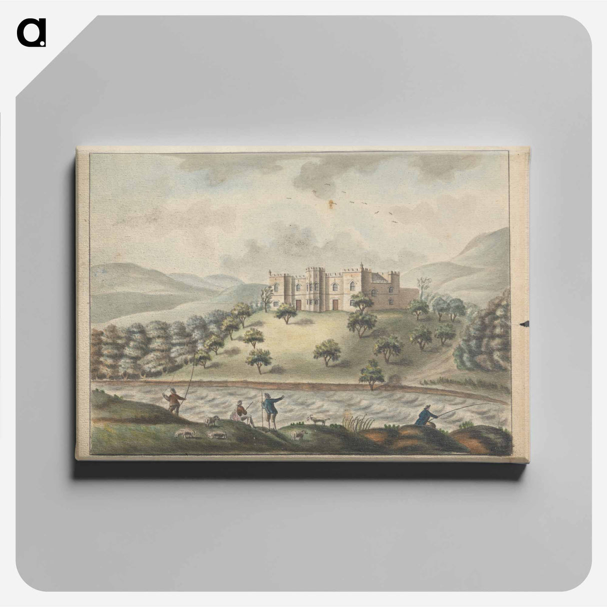 アートパネル-Kielder Castle, Northumberland
- イェール大学アートギャラリー Canvas.