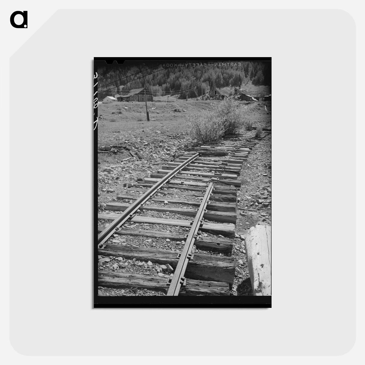 アートポストカード-San Juan Ghost Railroad
- ラッセル リー Postcard.