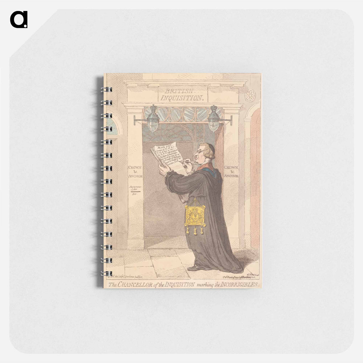 アートメモ帳-The Chancellor of the Inquisition Marking the Incorrigibles
- イェール大学アートギャラリー Memo.