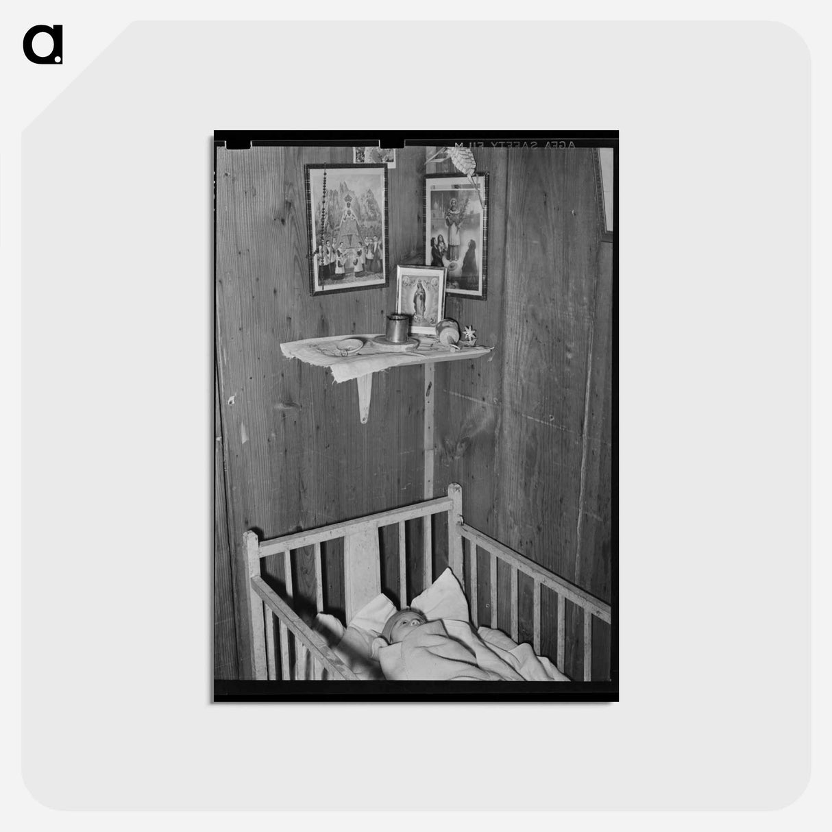 アートポストカード-Mexican Baby, San Antonio
- ラッセル リー Postcard.