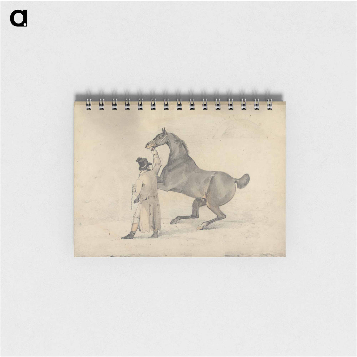 アートメモ帳-Groom with a Rearing Horse
- イェール大学アートギャラリー Memo.