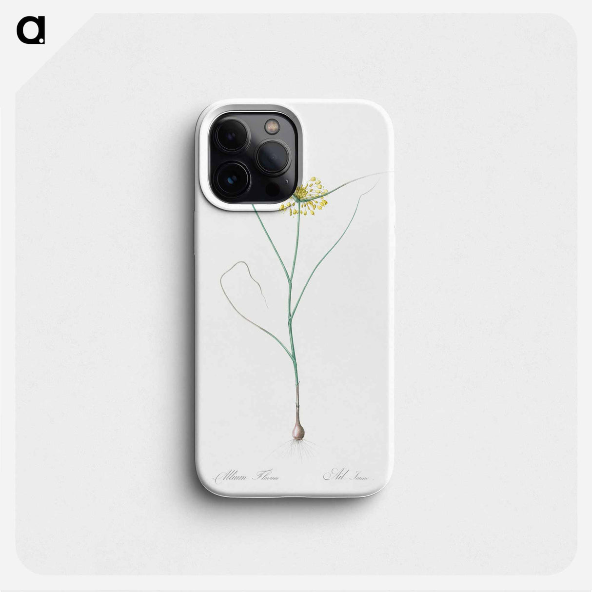 Small yellow onion illustration - Pierre Joseph Redouté Phone Case.