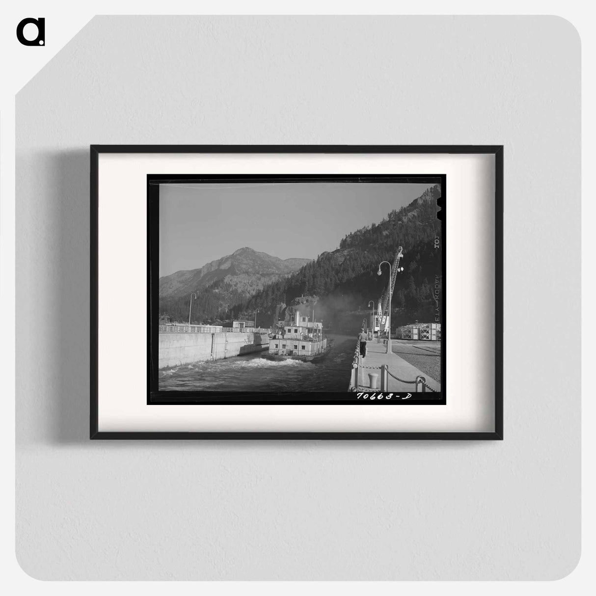 アートポスター-Bonneville Dam Navigation
- ラッセル リー Poster.
