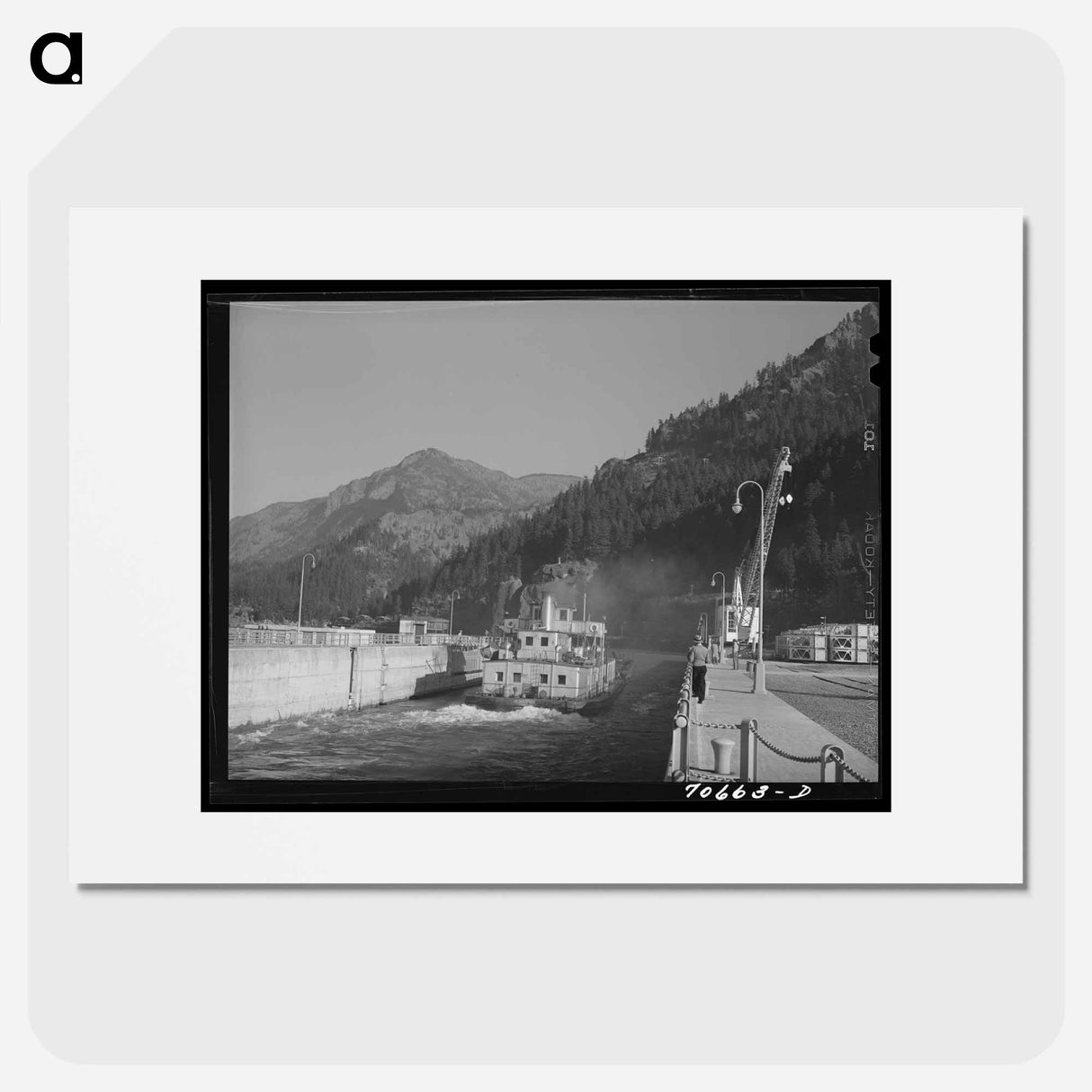 アートポスター-Bonneville Dam Navigation
- ラッセル リー Poster.