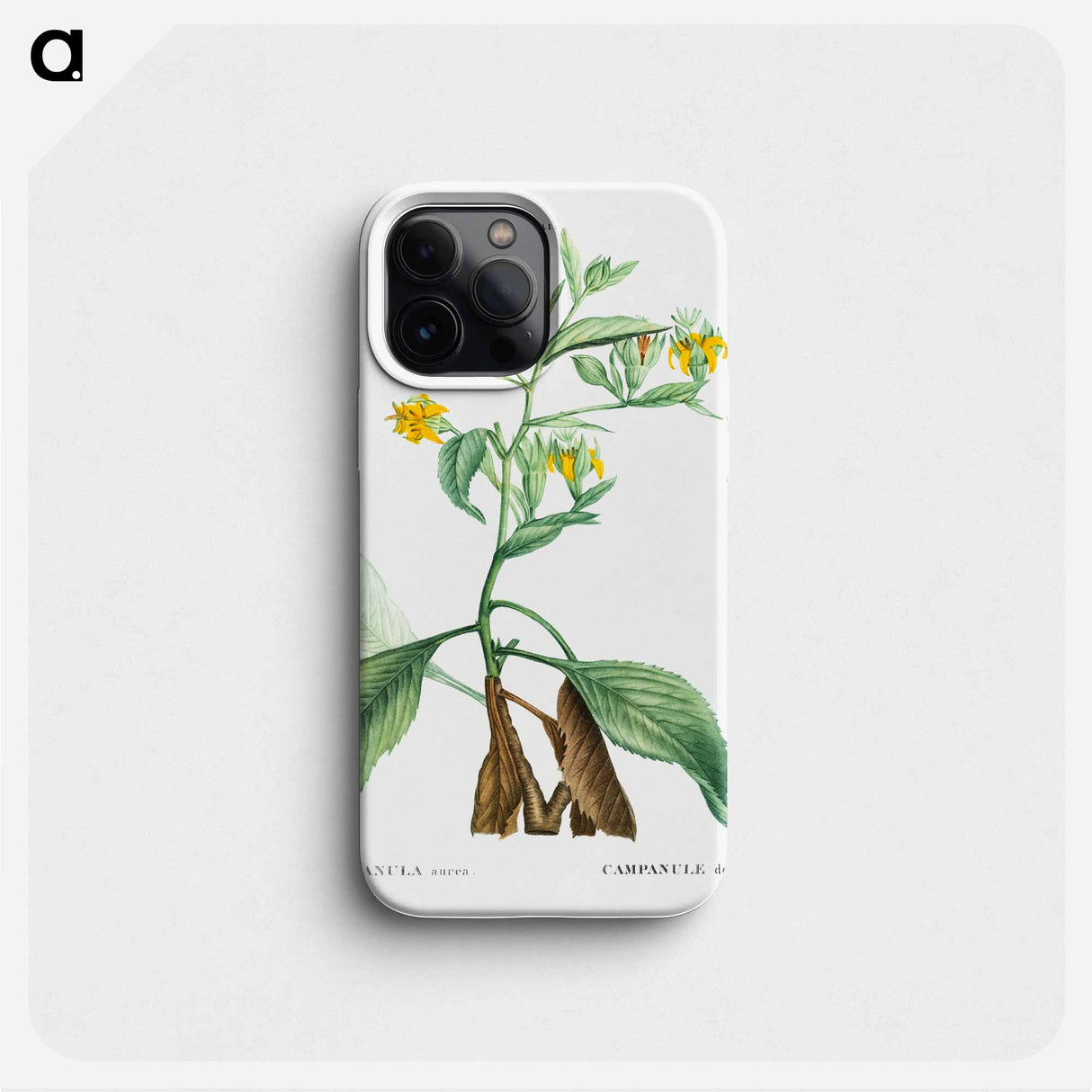 Musschia aurea (Campanula aurea) - Pierre Joseph Redouté Phone Case.