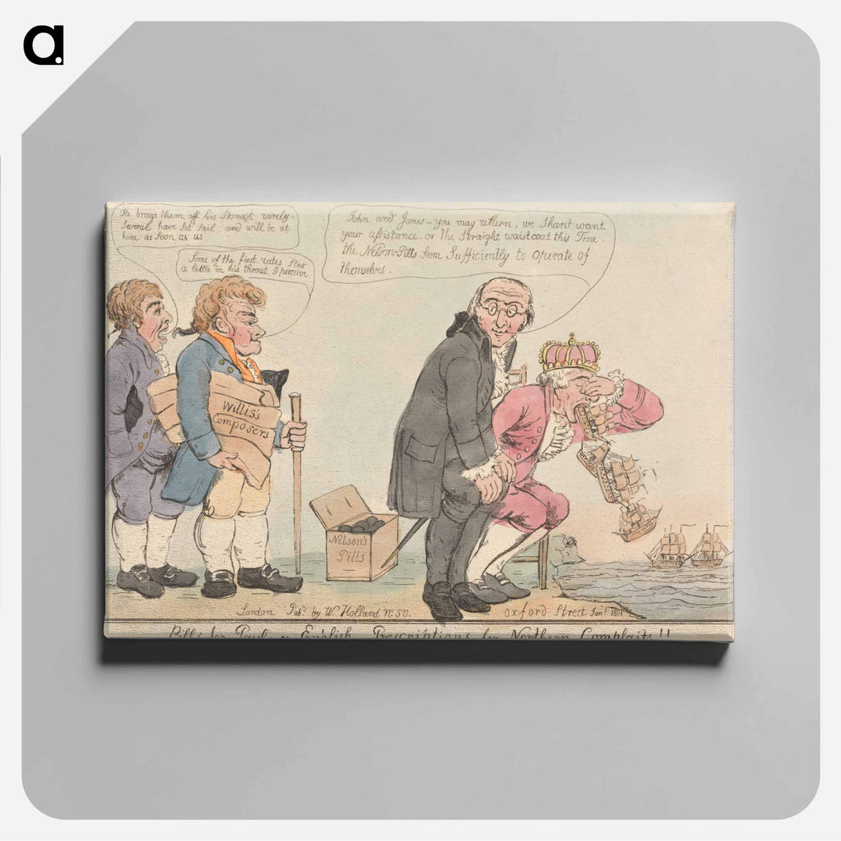 アートパネル-Pills for Paul; Or, English Prescriptions for Northern Complaints
- イェール大学アートギャラリー Canvas.