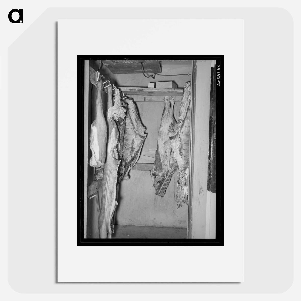 アートポスター-Casa Grande Valley Farms Meat Locker
- ラッセル リー Poster.