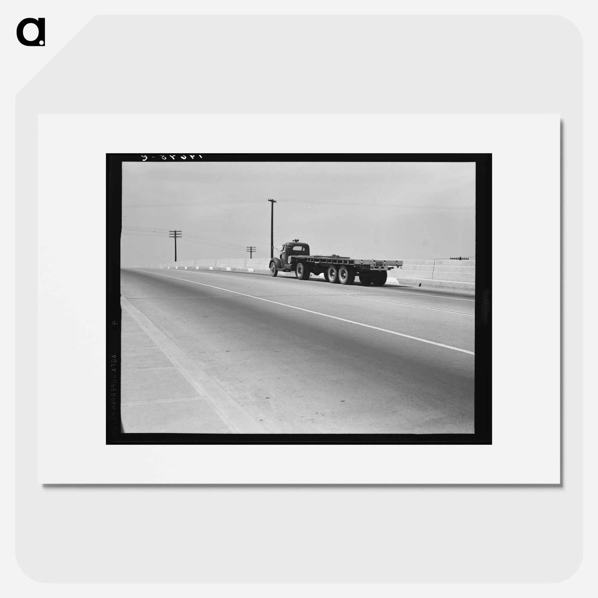 アートポスター-Between Tulare and Fresno - ドロテア ラング Poster.