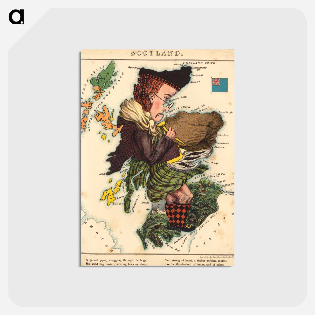アートポストカード-Scotland
- ボストン公共図書館 Postcard.