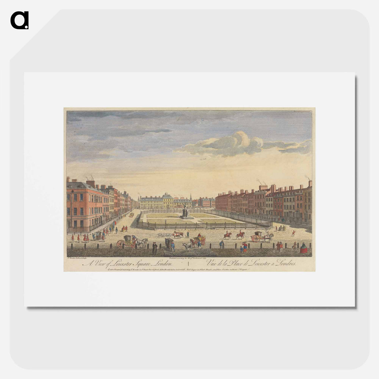アートポスター-A View of Leicester Square, London
- イェール大学アートギャラリー Poster.