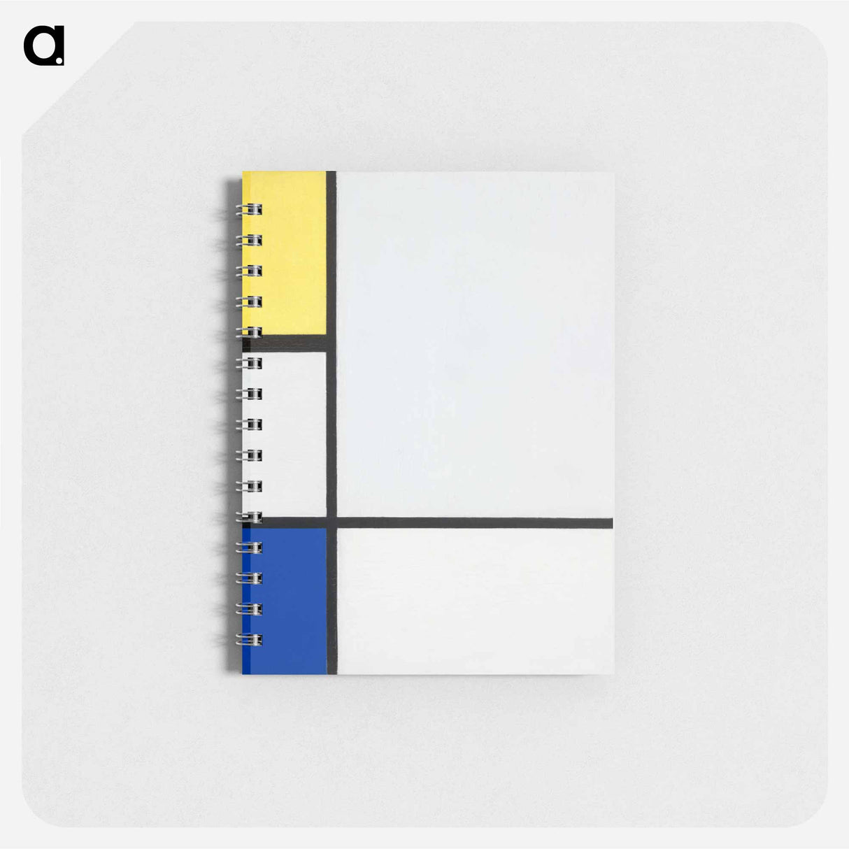 アートメモ帳-Composition with Yellow, Blue, Black and Light Blue
- イェール大学アートギャラリー Memo.
