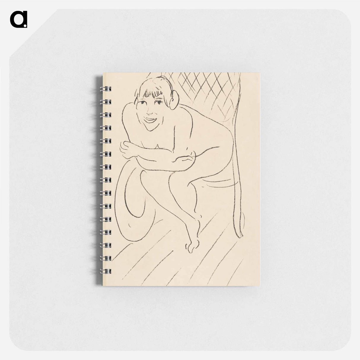 アートメモ帳-Nude Seated in a Rocking Chair
- イェール大学アートギャラリー Memo.