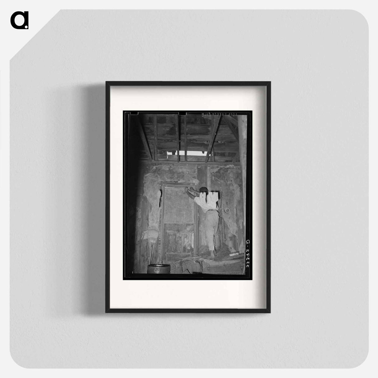 アートポスター-Agricultural Laborer's Room
- ラッセル リー Poster.