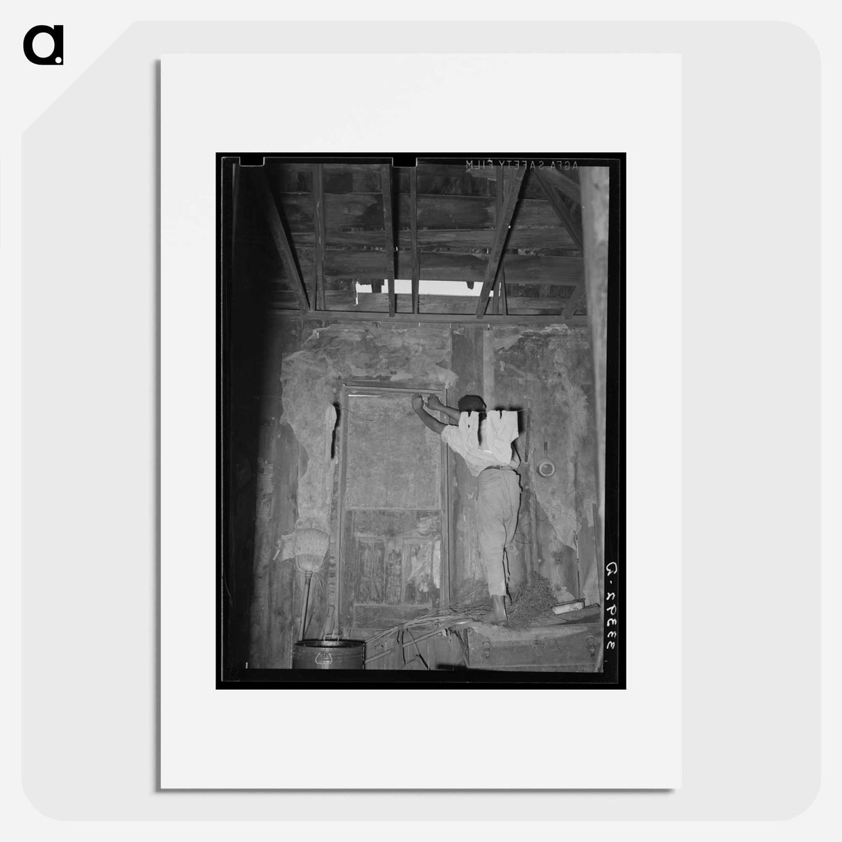 アートポスター-Agricultural Laborer's Room
- ラッセル リー Poster.