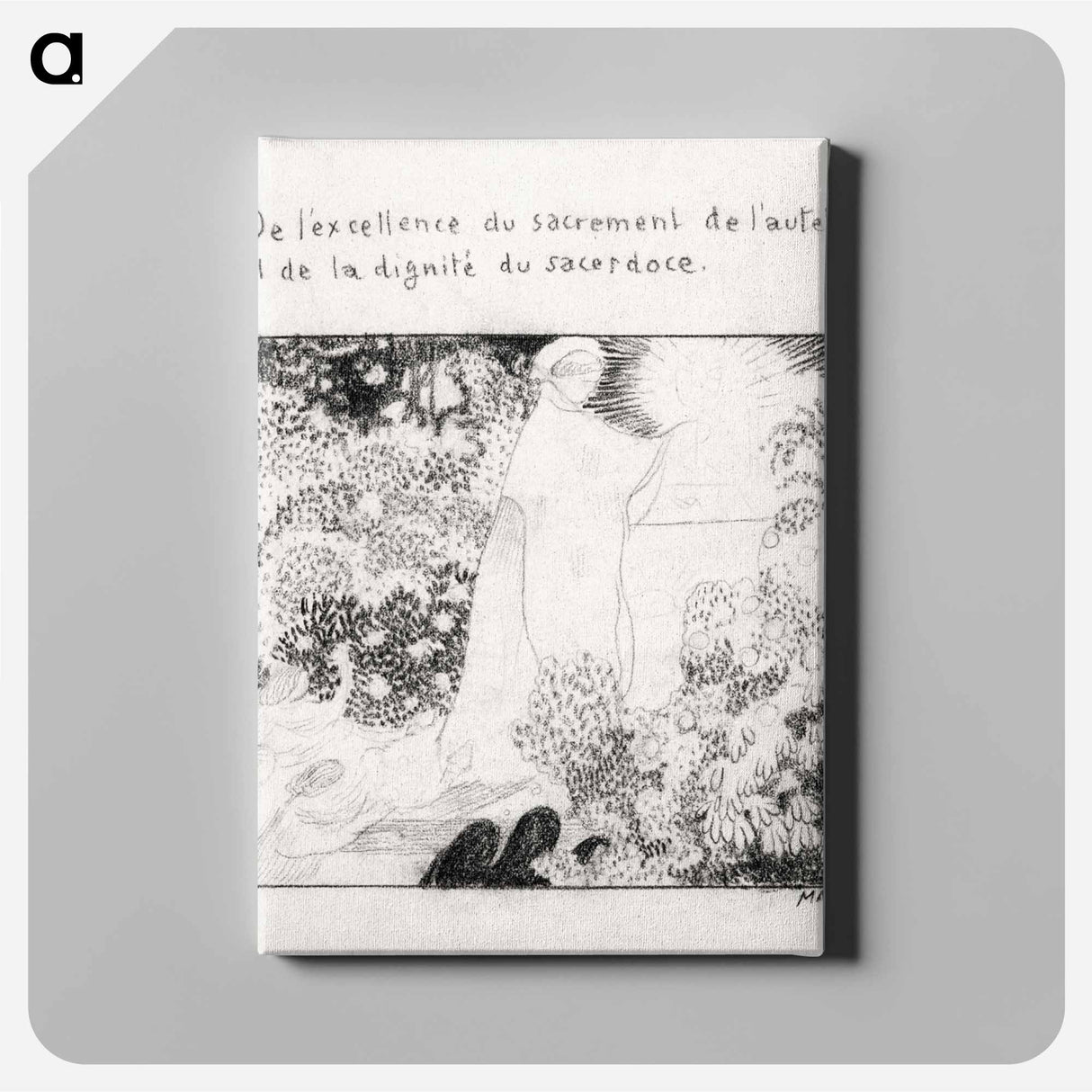 アートパネル-The excellence of the sacrament and the dignity of the priesthood (De l’excellence du sacrement et de la dignite du sacerdoce)
- イェール大学アートギャラリー Canvas.