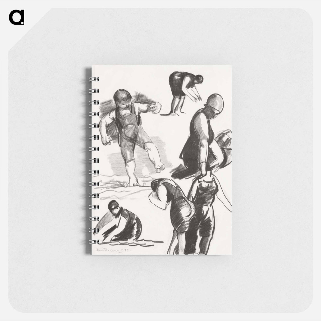 アートメモ帳-Bathing Beach
- ボストン公共図書館 Memo.