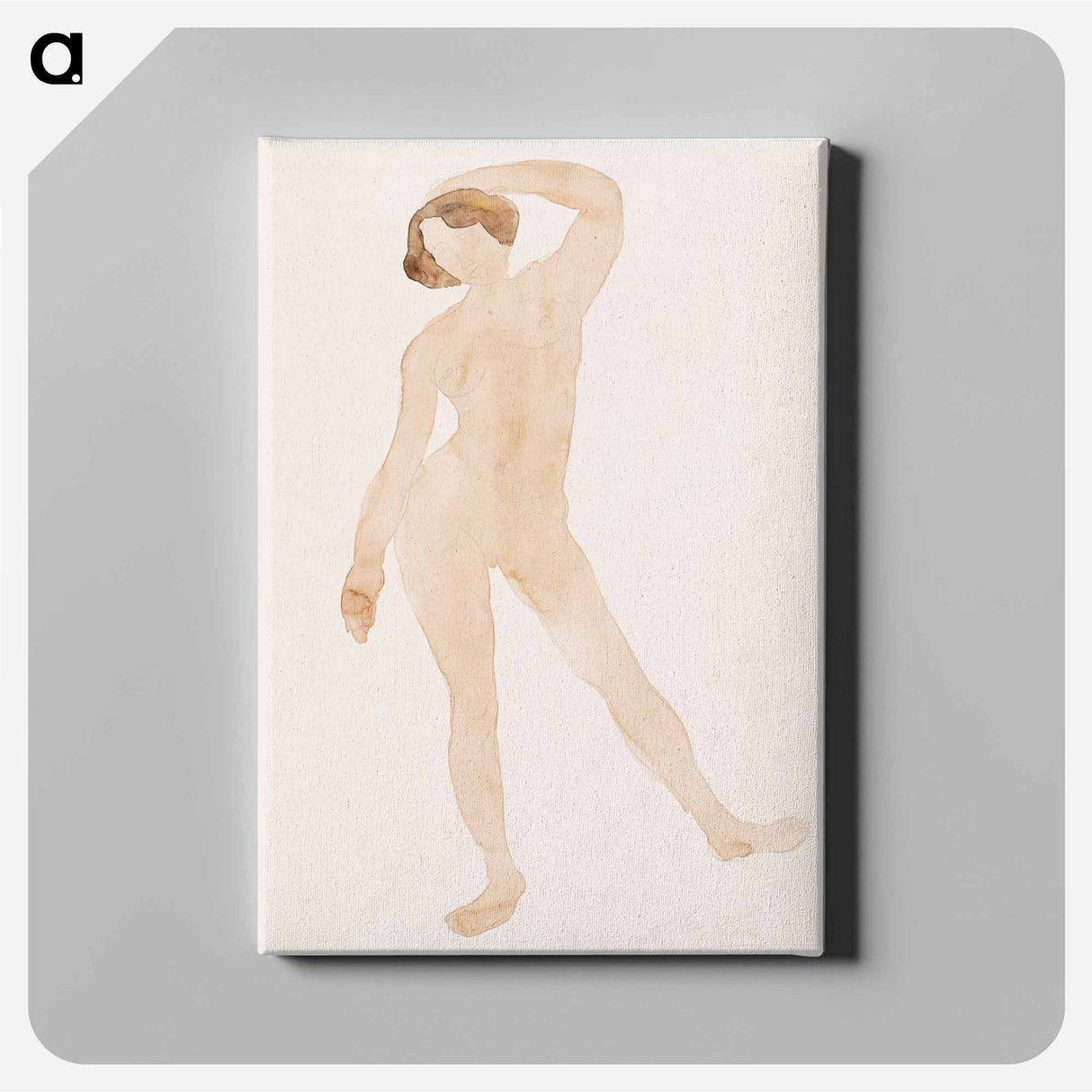 アートパネル-Study of a Nude (Standing, front, hand on head)
- イェール大学アートギャラリー Canvas.