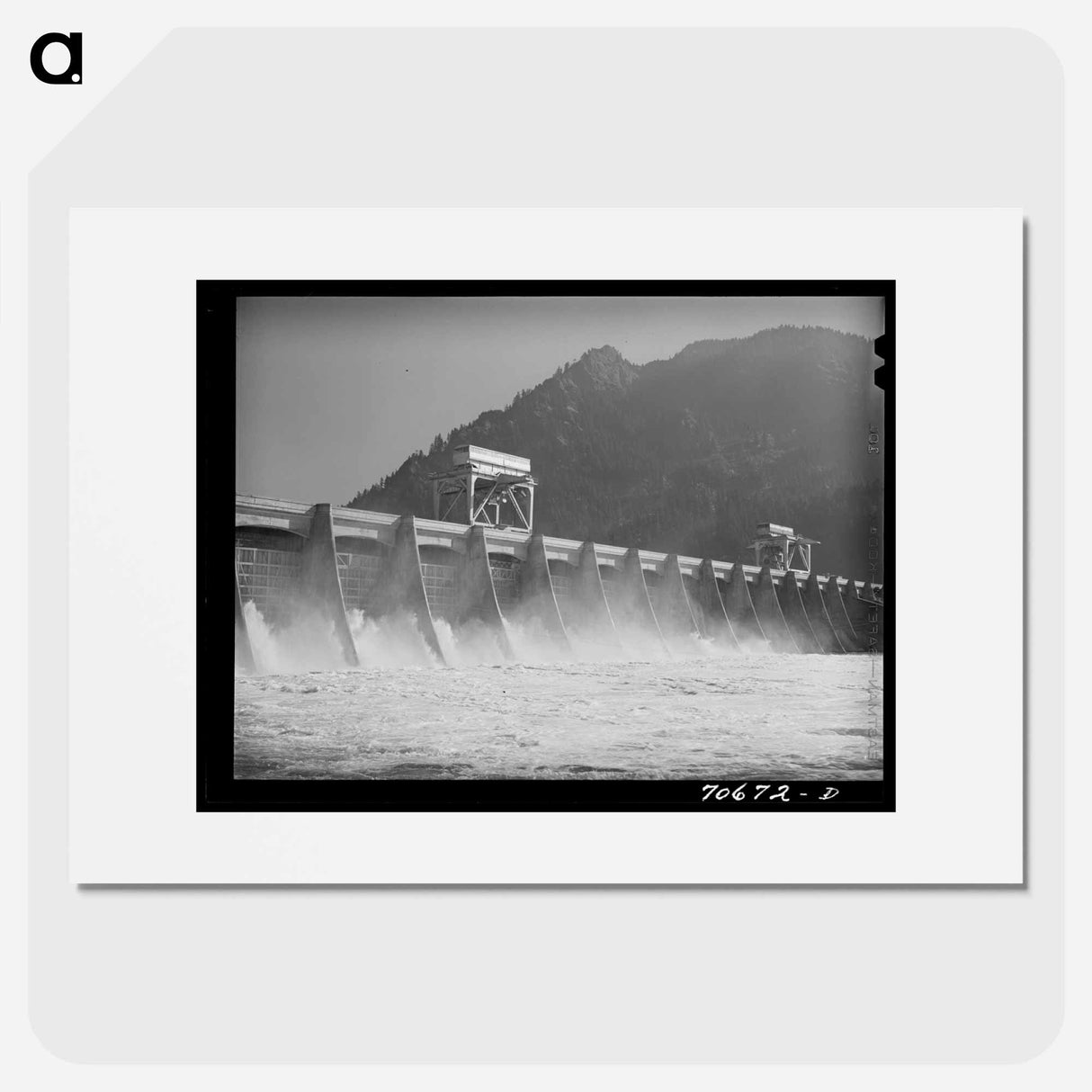 アートポスター-Bonneville Dam, Oregon
- ラッセル リー Poster.