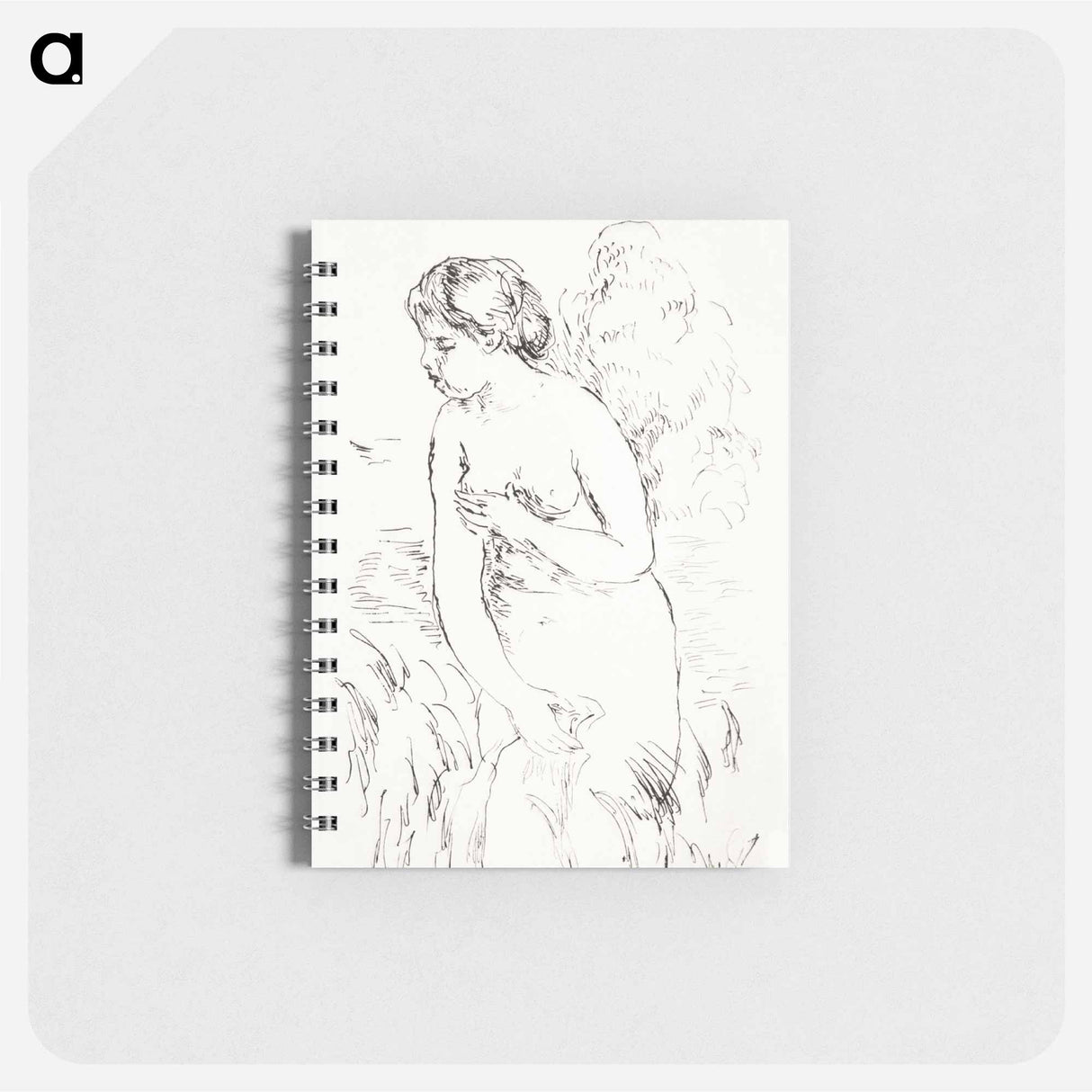 アートメモ帳-Baigneuse debout, à mi-jambes (Standing Bather, Down to the Knees)
- イェール大学アートギャラリー Memo.