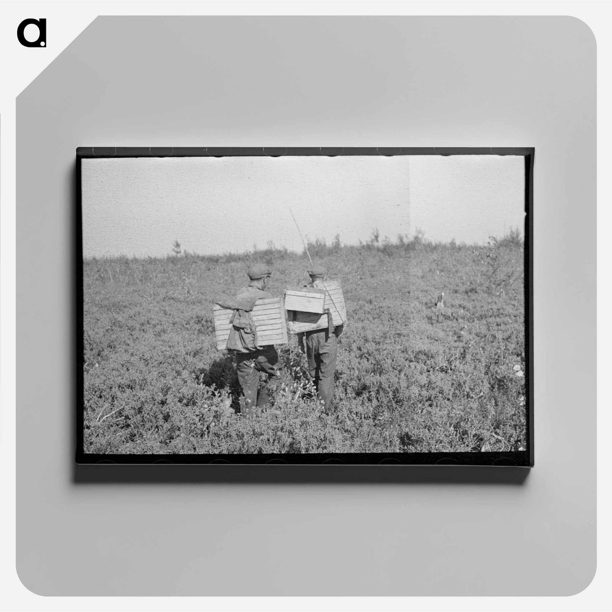 アートパネル-Blueberry Pickers
- ラッセル リー Canvas.