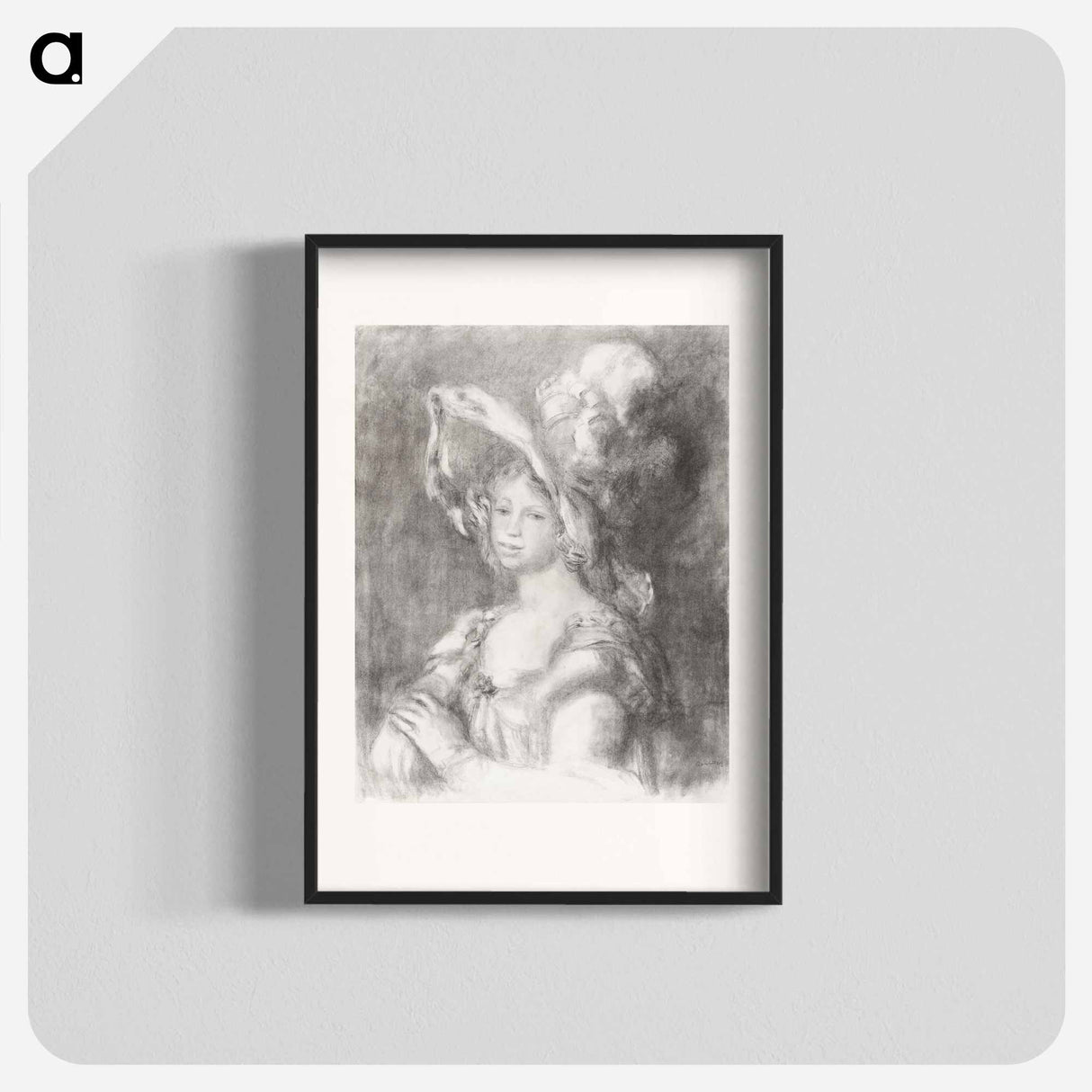 アートポスター-Bust of a Young Woman (Mlle Dieterle)
- イェール大学アートギャラリー Poster.