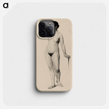 Naked woman. Female Nude Holding a Clove
 - イェール大学アートギャラリー Phone Case.