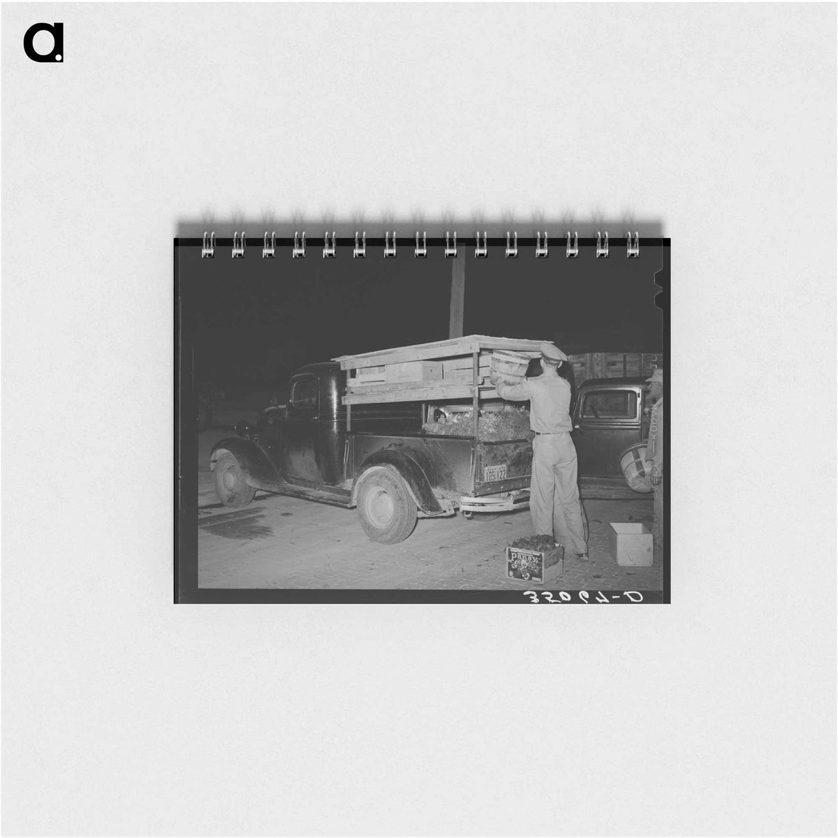 アートメモ帳-Early Morning Market, San Angelo
- ラッセル リー Memo.