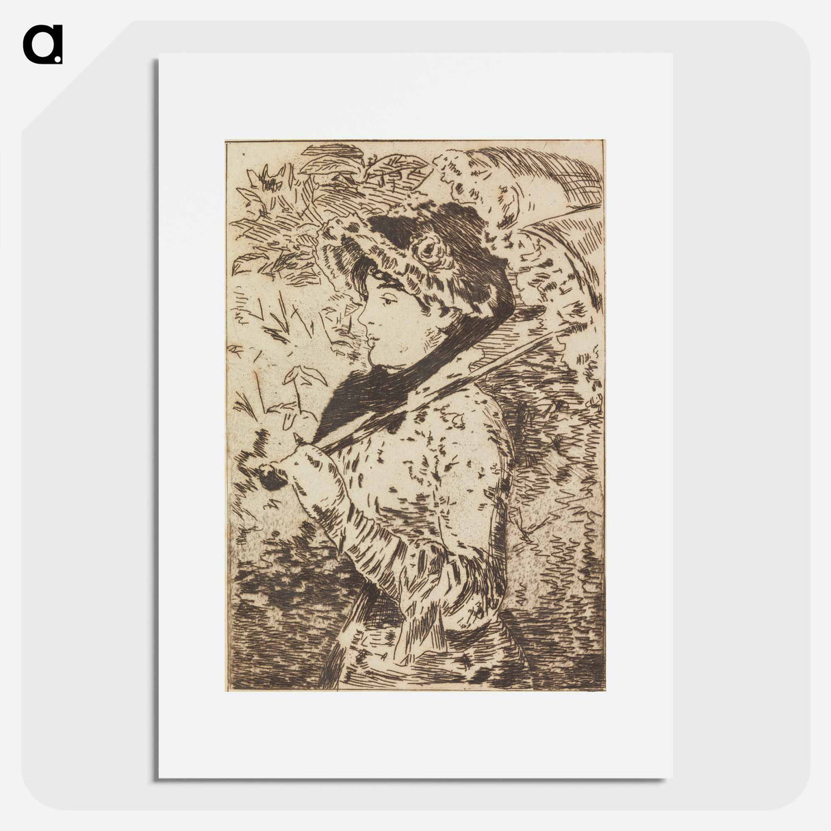 Jeanne - エドゥアール マネ Poster.