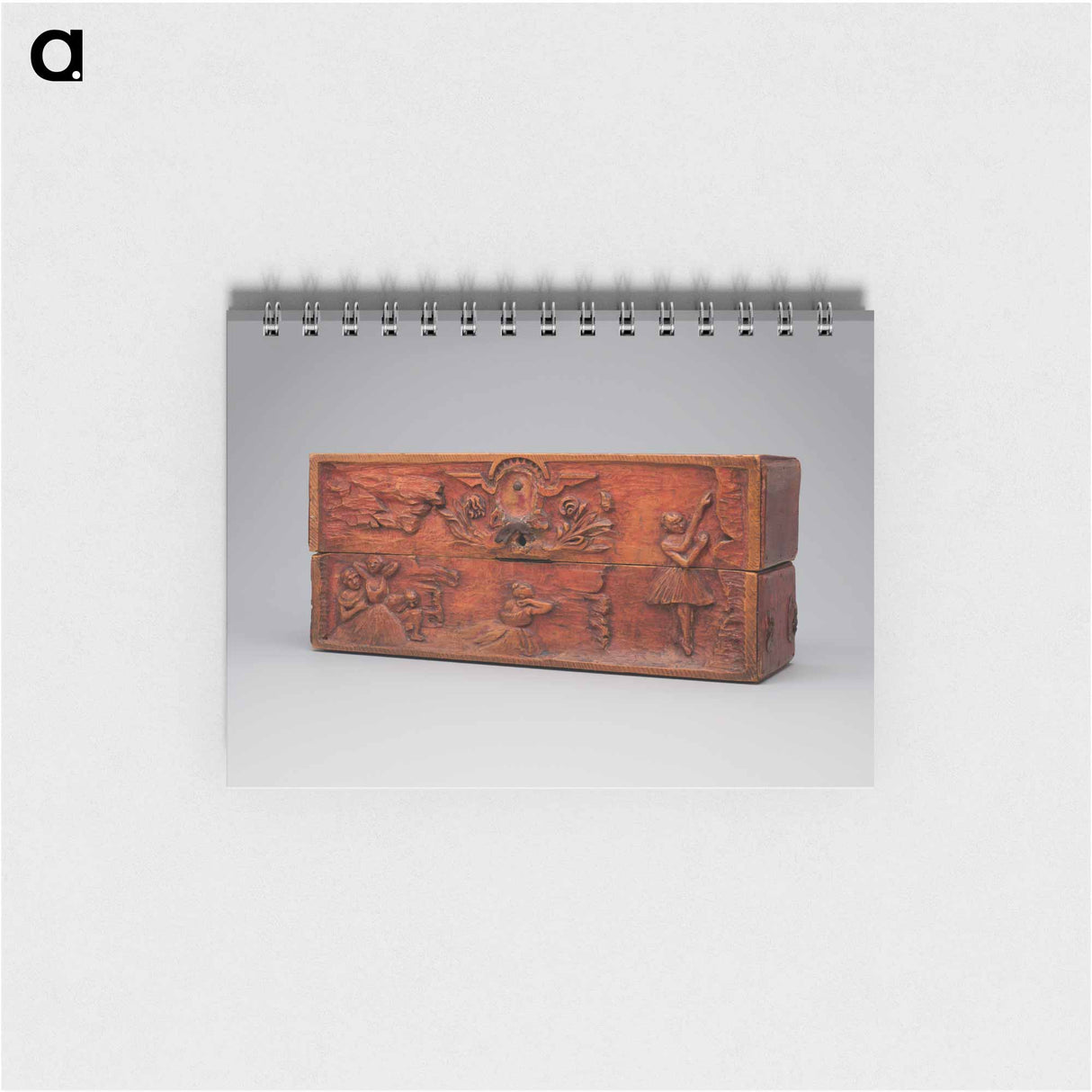 Decorated Wooden Box - ポール ゴーギャン Memo.