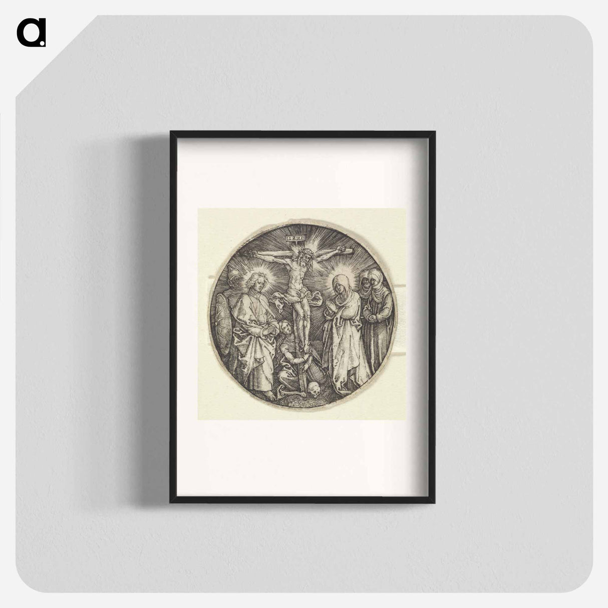 The Small Crucifixion - アルブレヒト デューラー Poster.