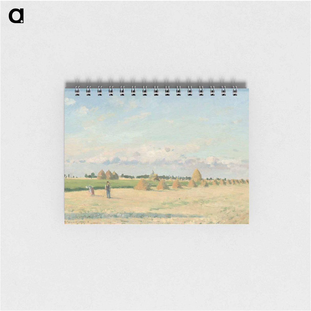 Landscape, Ile-de-France - カミーユ ピサロ Memo.