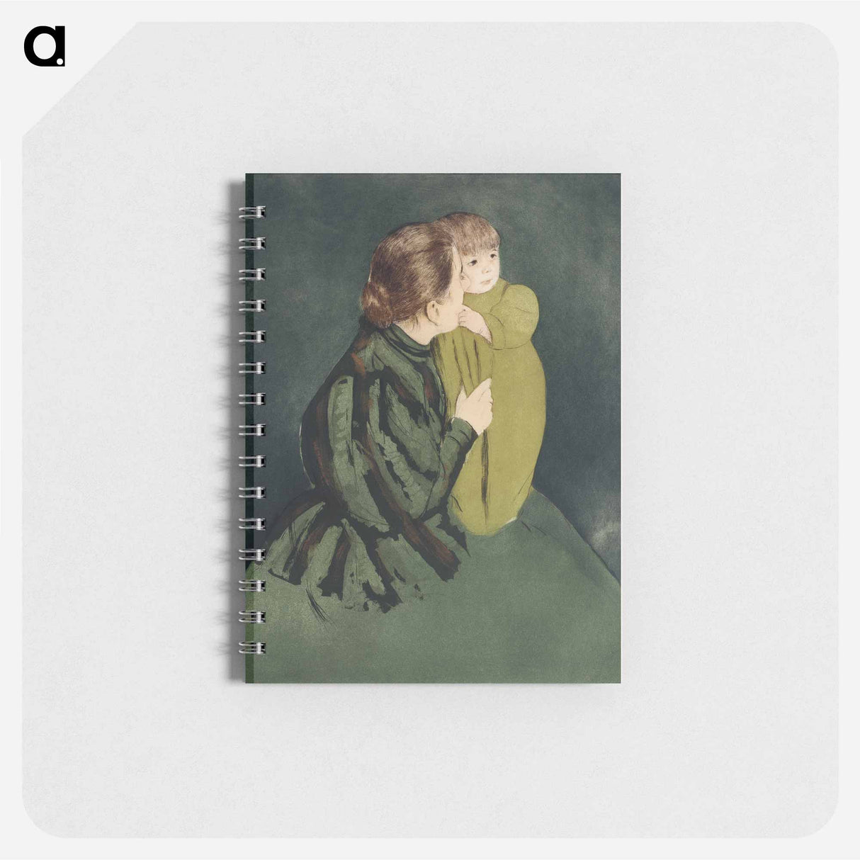 Peasant Mother and Child - メアリー カサット Memo.