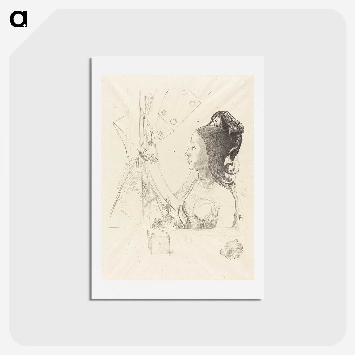 2-10_Odilon-Redon_hagaki