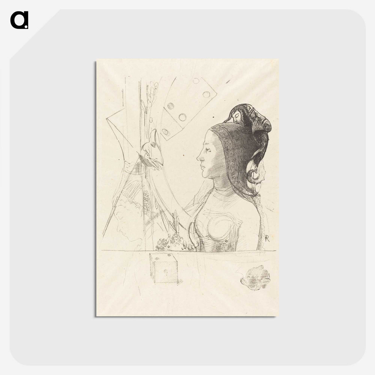 2-10_Odilon-Redon_postcard