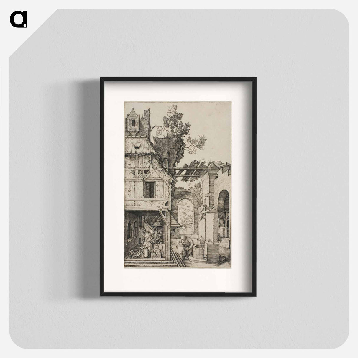 Nativity - アルブレヒト デューラー Poster.