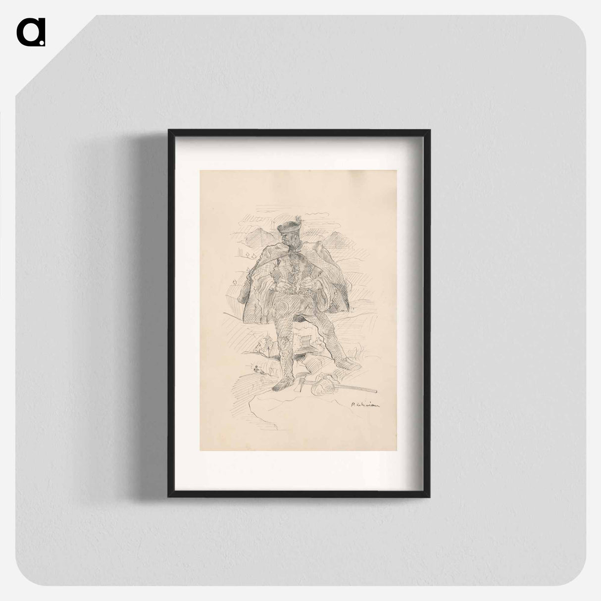 Figural motif - アーノルド ピーター ワイズ クビンチャン Poster.