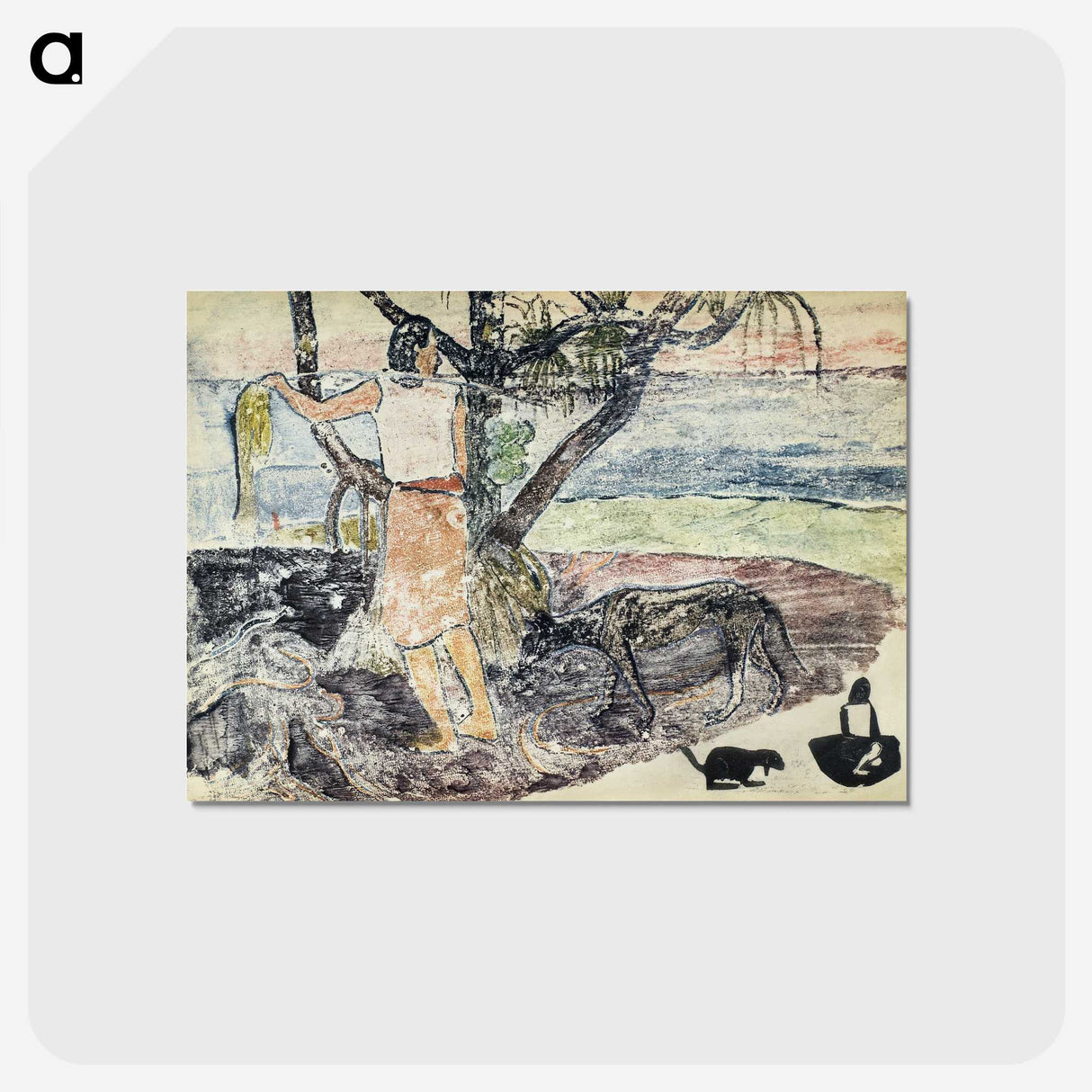 2-11_Paul-Gauguin_postcard