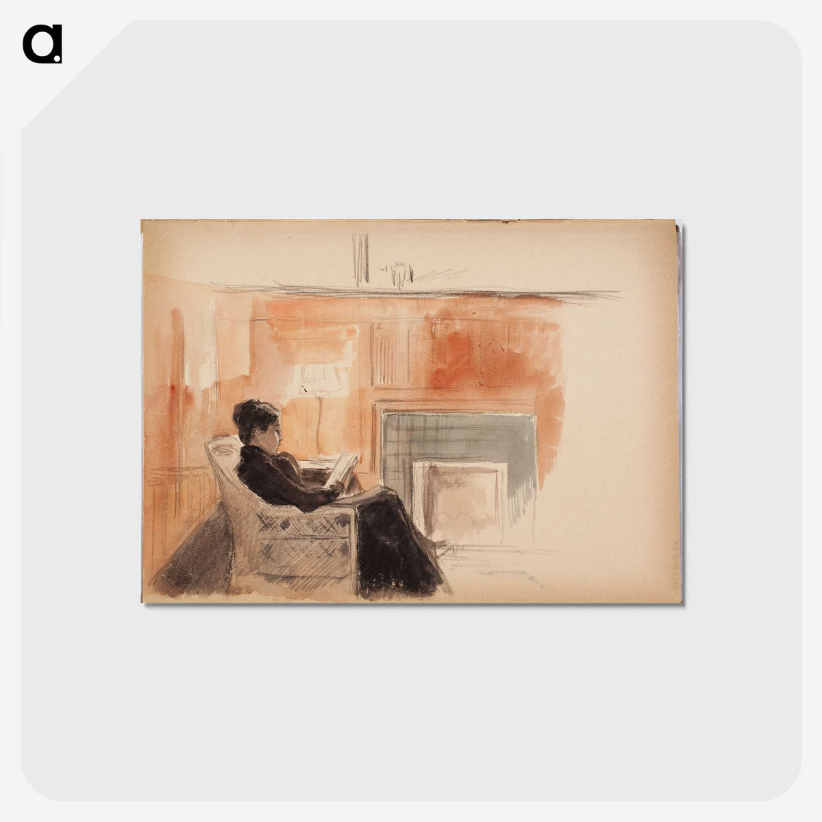 2-12_Albert-Edelfelt_postcard