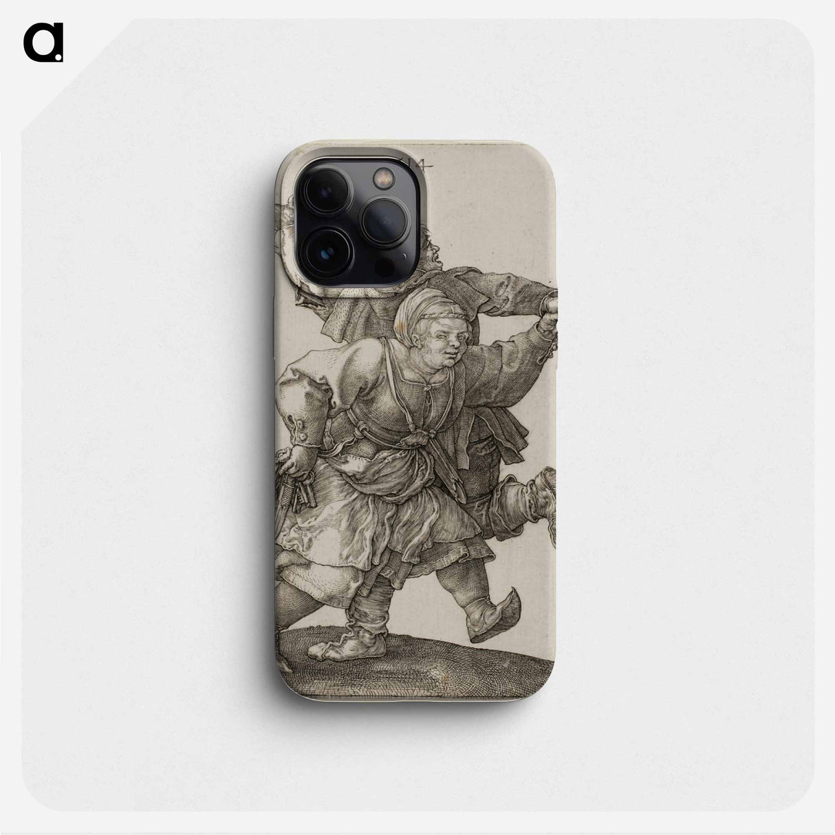 Peasant Couple Dancing - アルブレヒト デューラー Phone Case.
