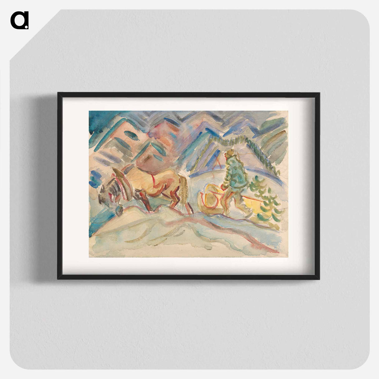 Wood collection - アーノルド ピーター ワイズ クビンチャン Poster.