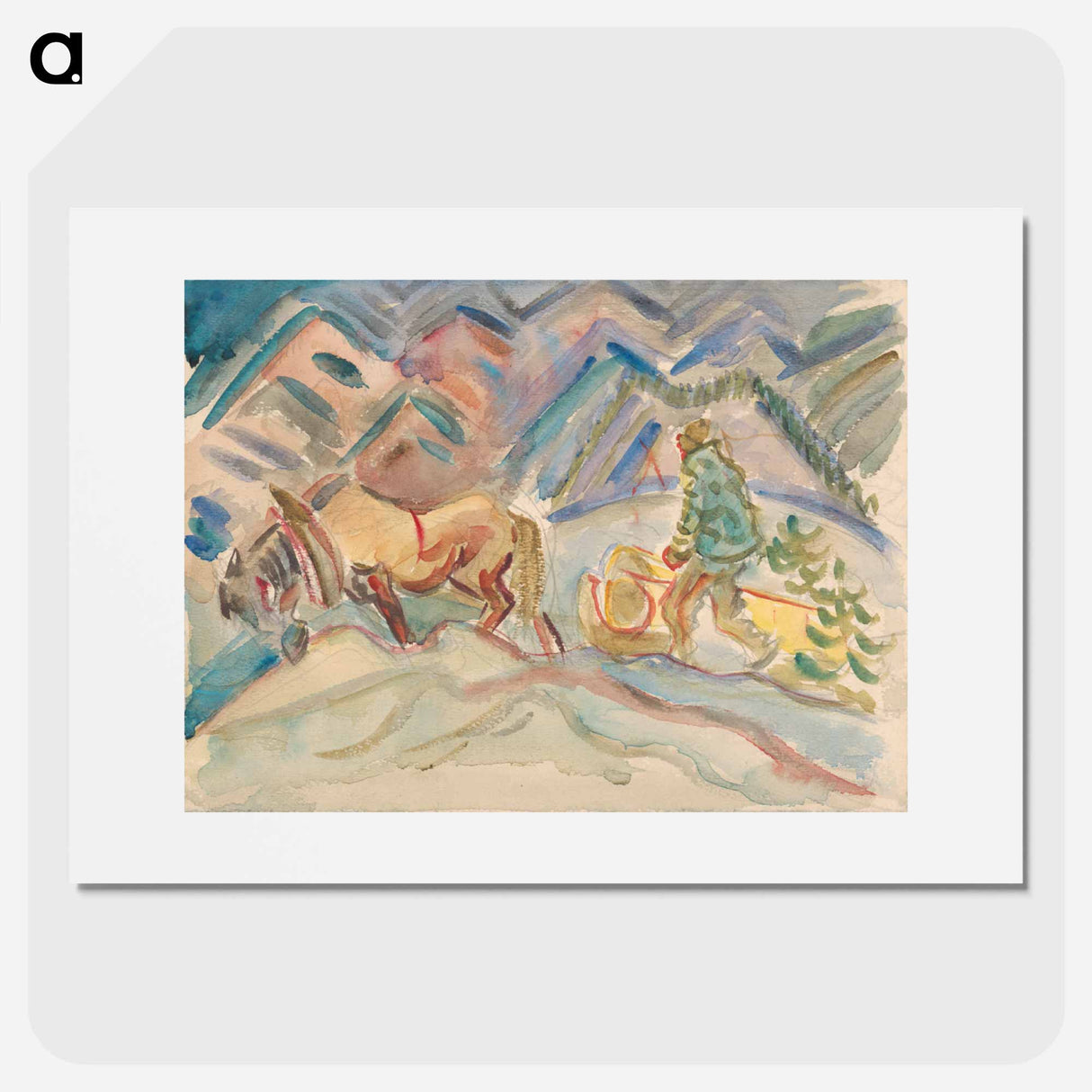 Wood collection - アーノルド ピーター ワイズ クビンチャン Poster.