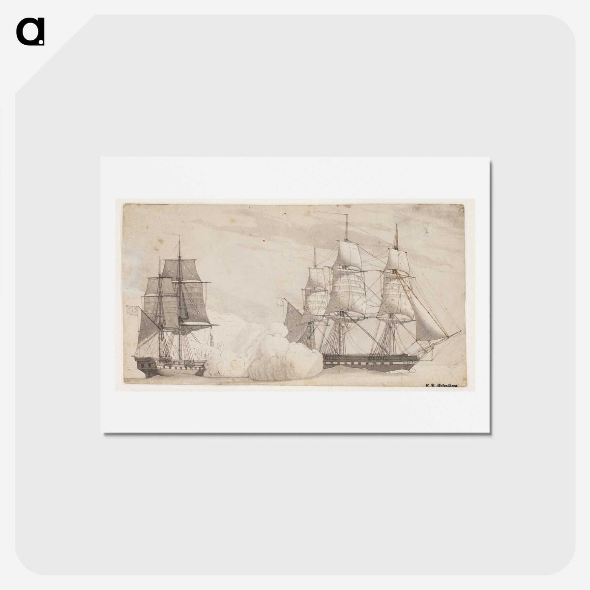 2-12_Christoffer-Wilhelm-Eckersberg_hagaki
