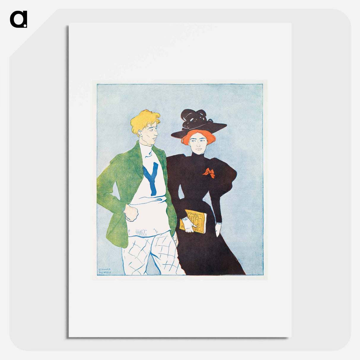 Harper's November - Edward Penfield Poster.