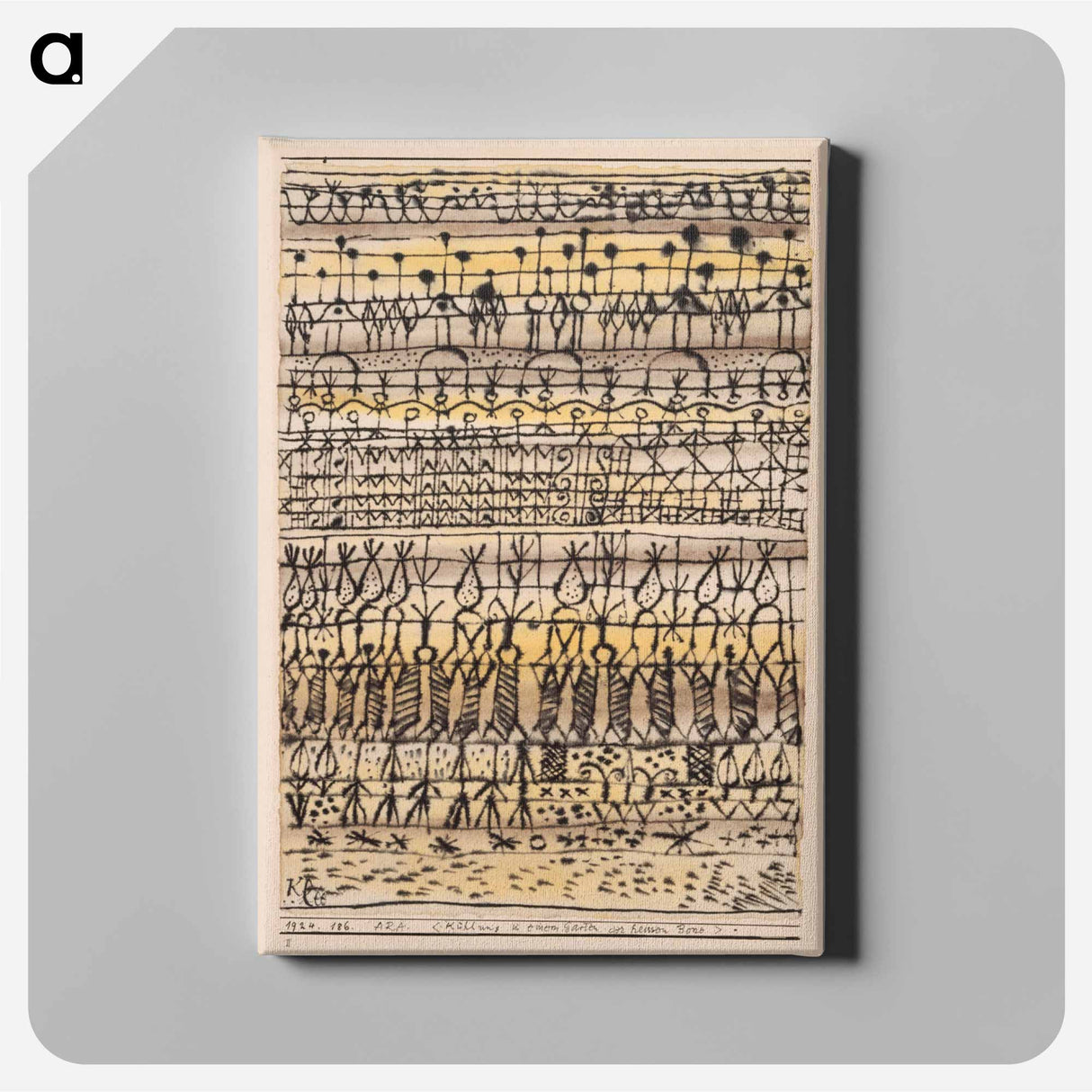アートパネル-Cooling in a Hot Zone Garden
- バーゼル美術館 Canvas.