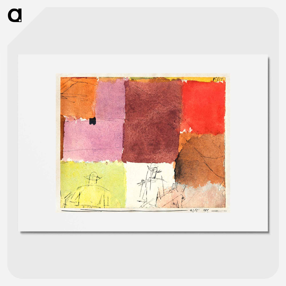 Composition with Figures
 - パウル クレー Poster.